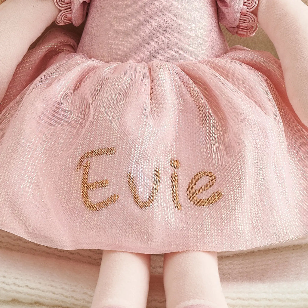 Leyadoll Soft Plush Embroidered Leya Doll, My First Baby Doll