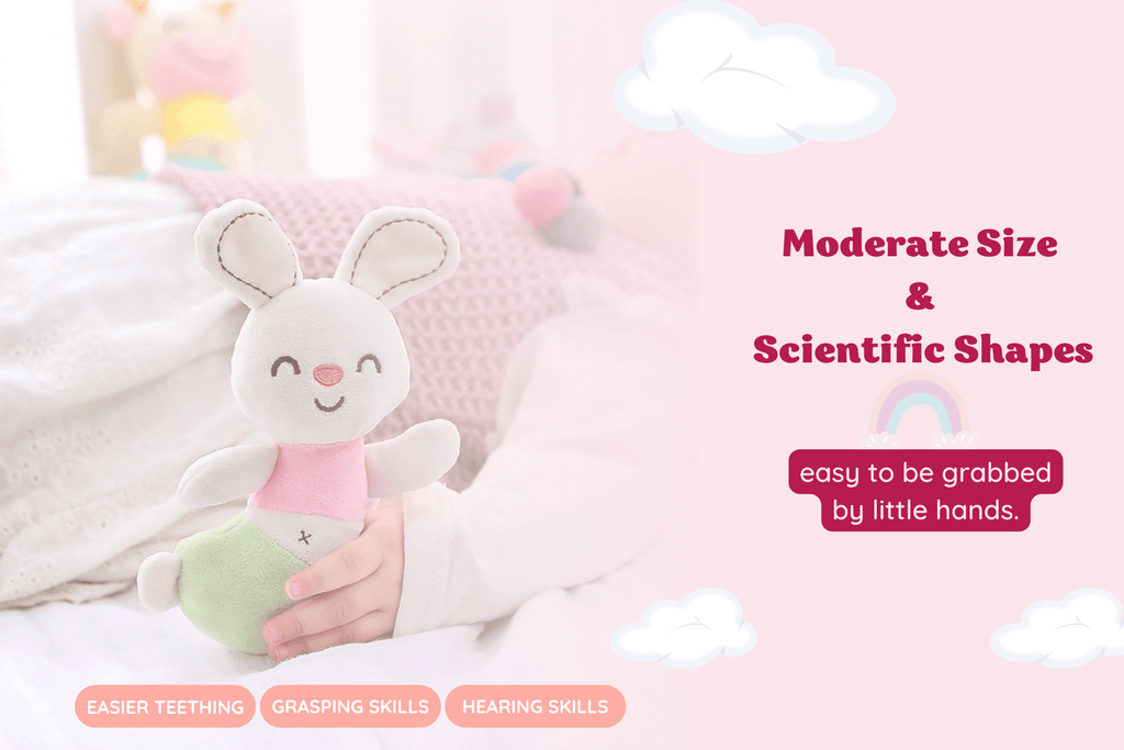 Leyadoll - Soft Baby Rattle Toy