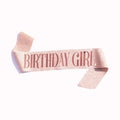Birthday Girl Sash