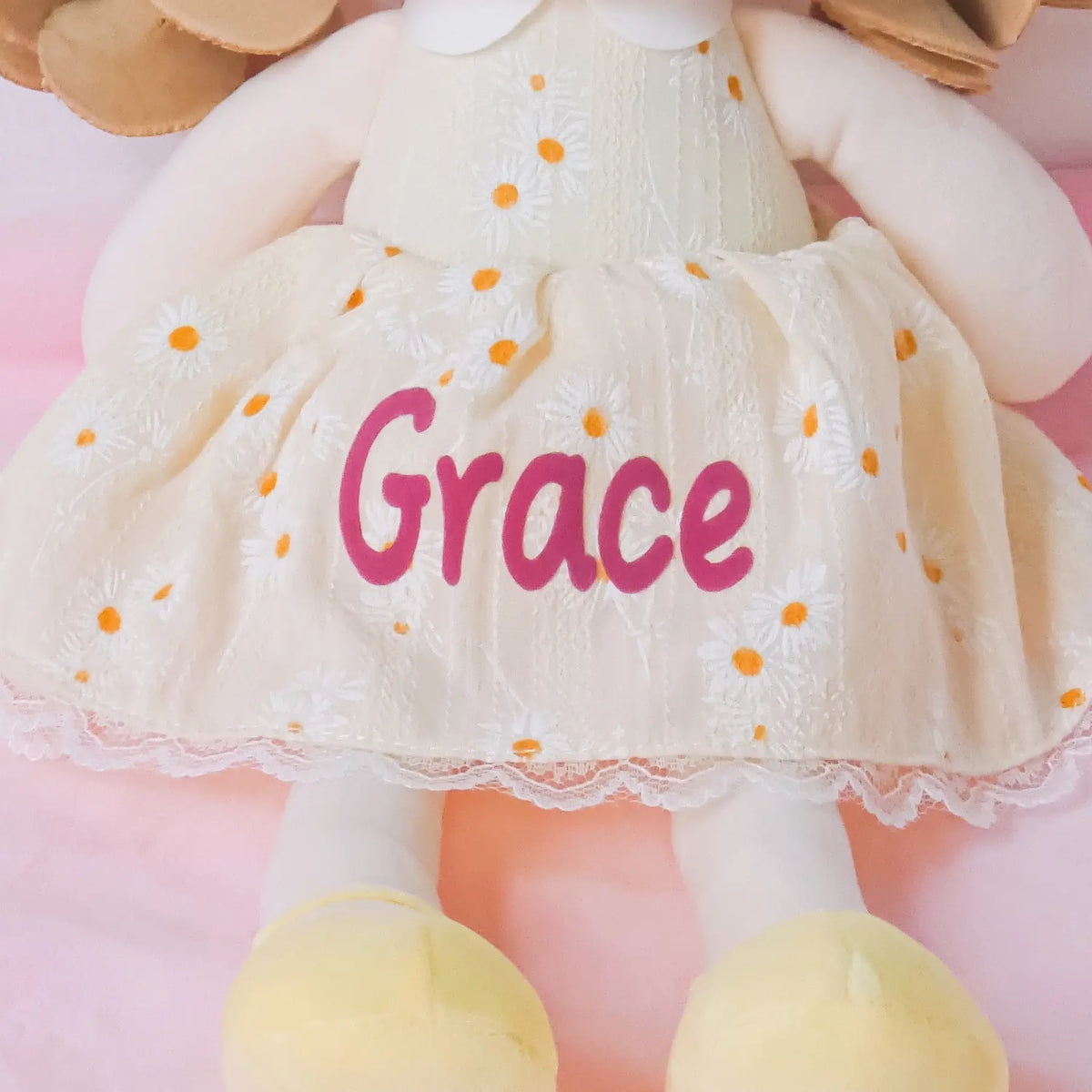 Personalized Daisy Girl - Yellow