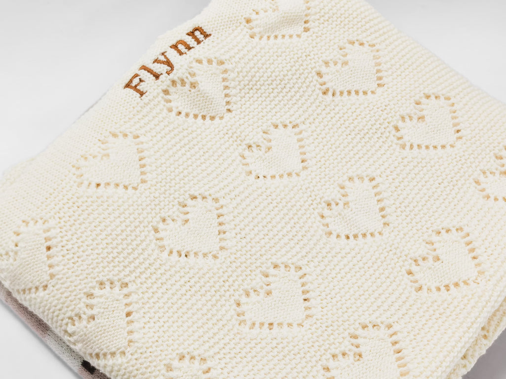 Personalized Baby Love Blanket