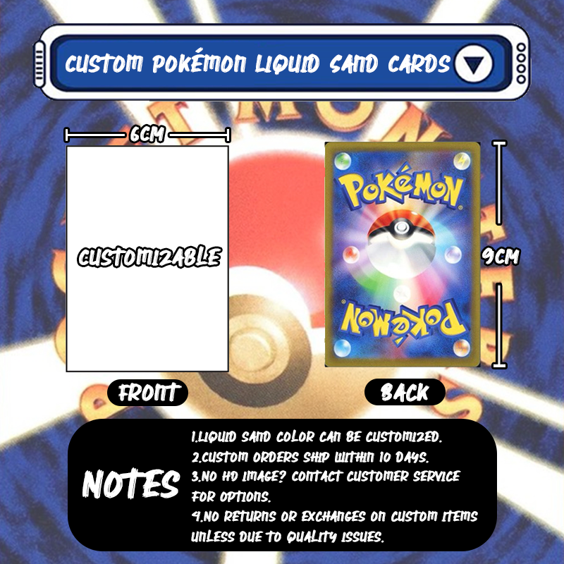 Gardevoir EX Card Quicksand Keychain