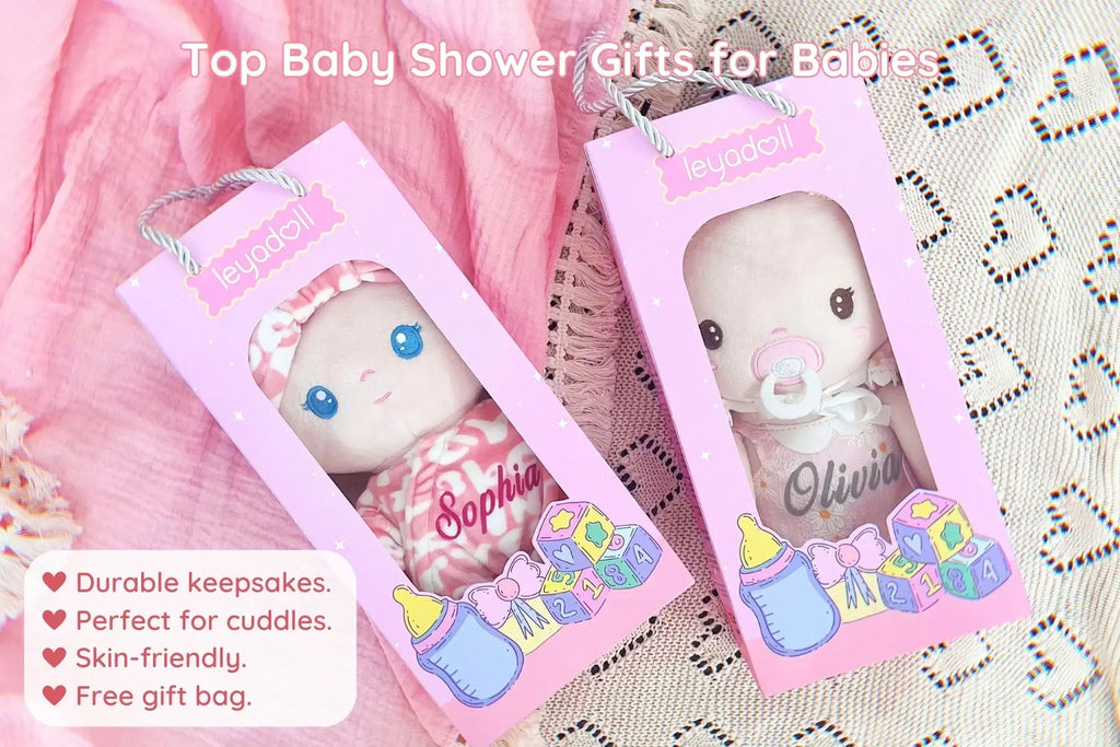 Leyadoll Soft Plush Personalized Leya Doll My First Baby Girl Doll
