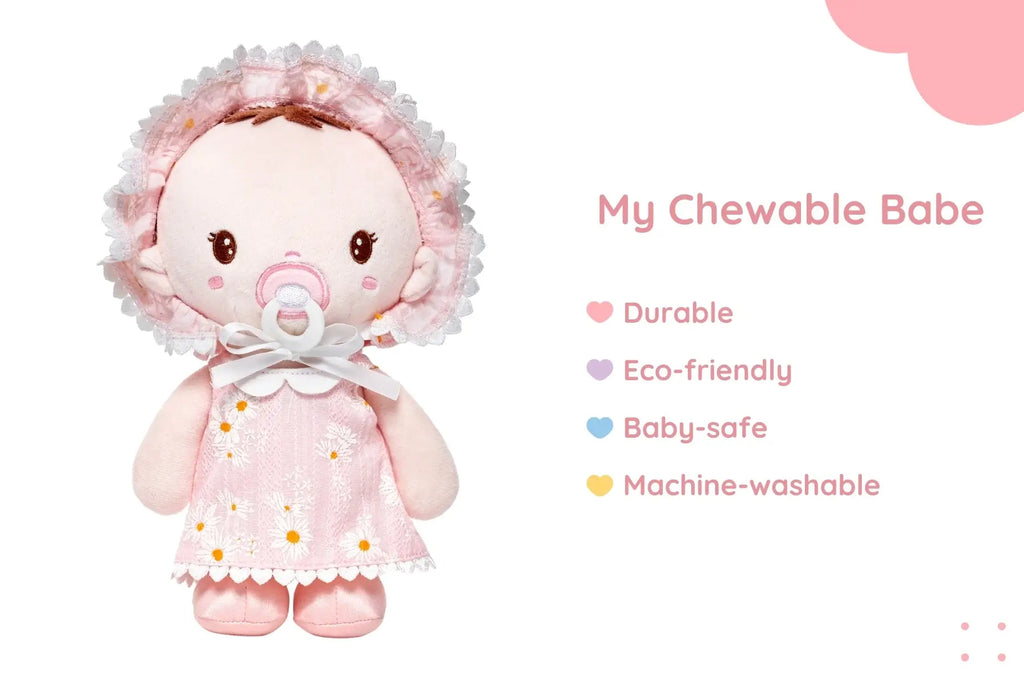 Leyadoll Soft Plush Personalized Leya Doll My First Baby Girl Doll