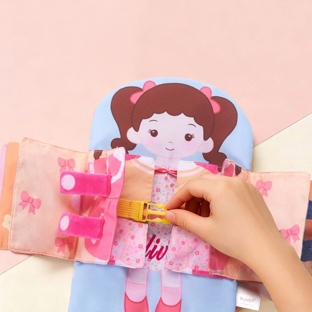 Molly Knows How To Wear - Personalized Montessori Soft Book