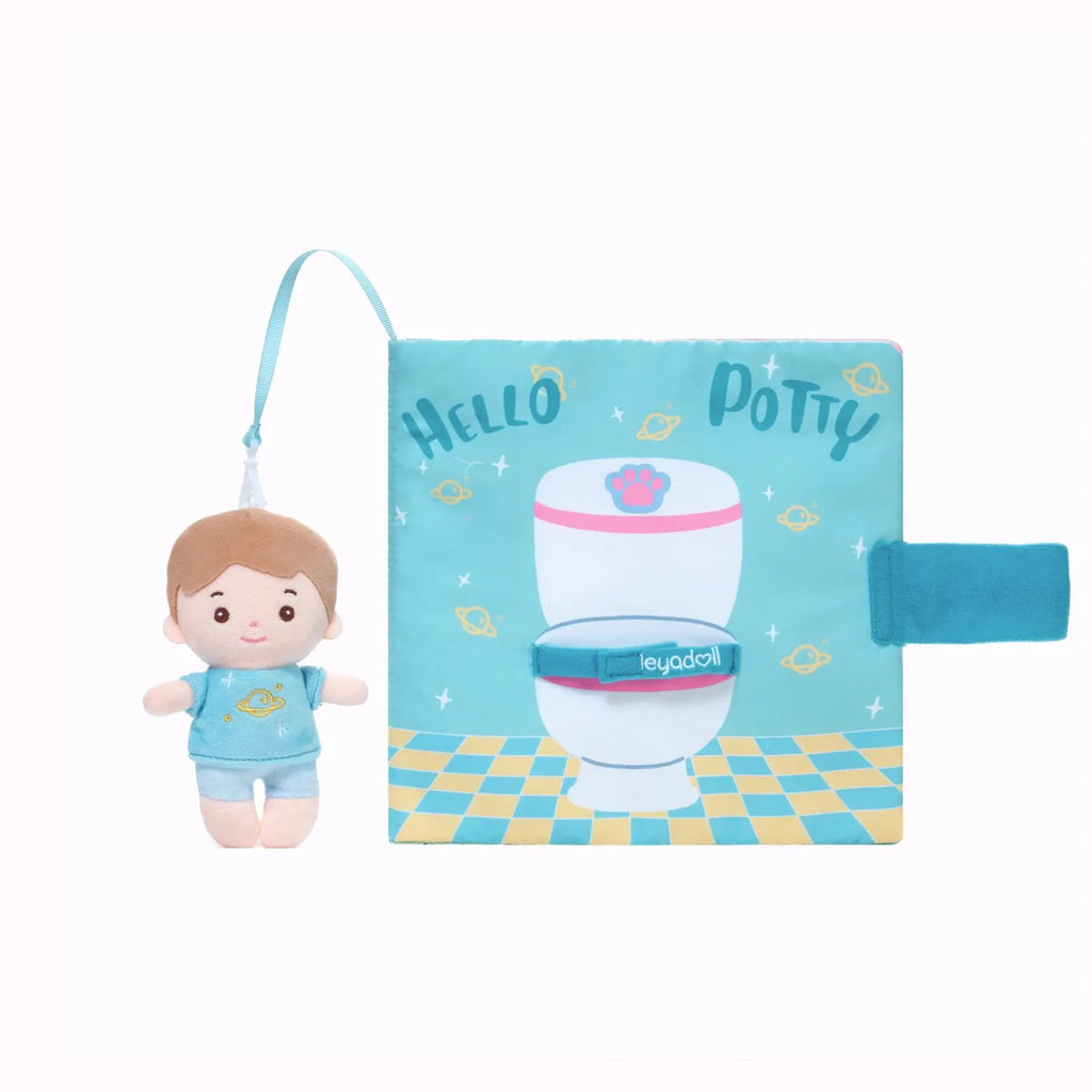 Hello Potty for Boys - Personalized Montessori Soft Book