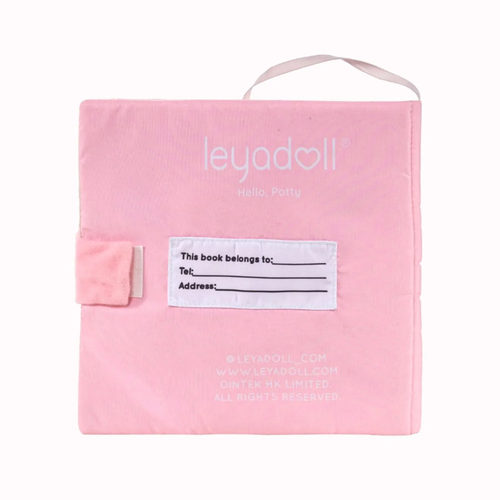 Hello Potty for Girls - Personalized Montessori Soft Book
