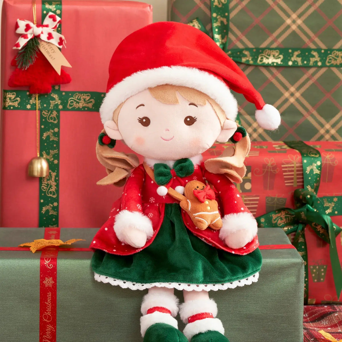 Leyadoll Soft Plush Personalized Leya Doll, My First Baby Doll