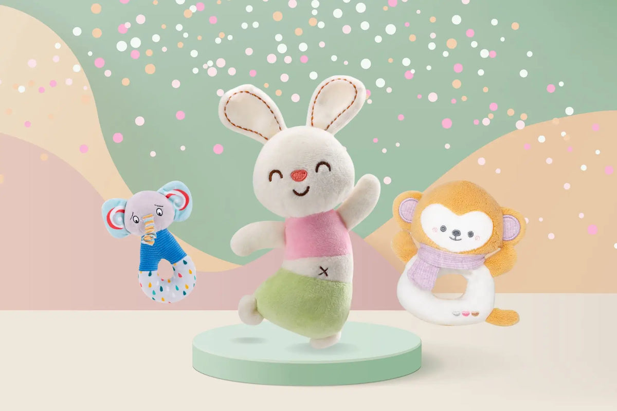 Leyadoll - Soft Baby Rattle Toy